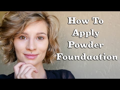 How To Apply Powder Foundation