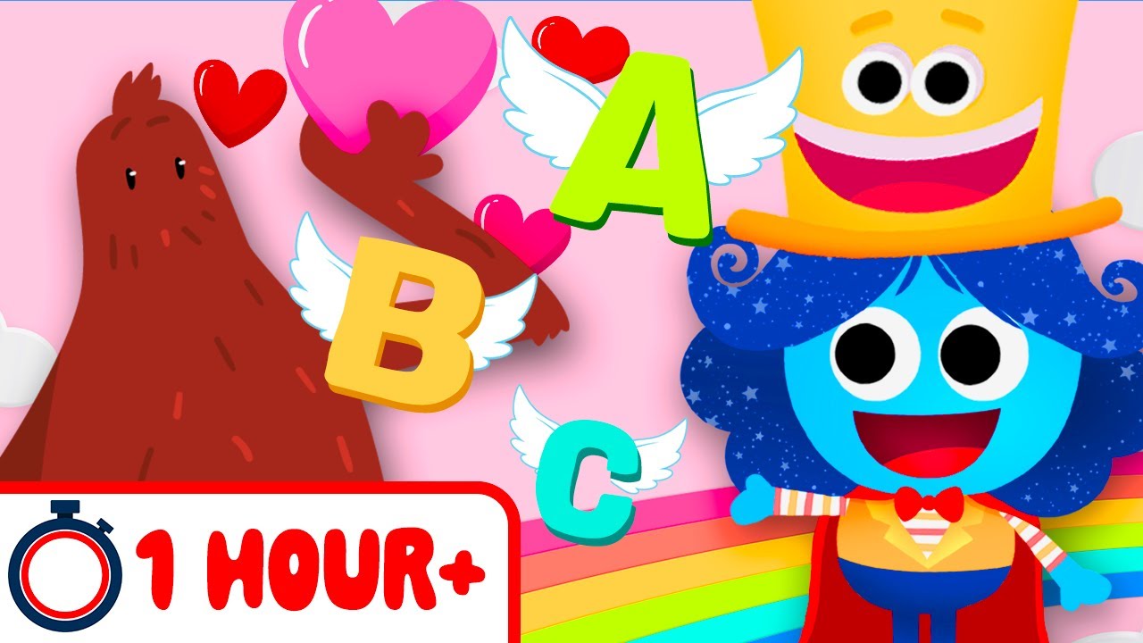 Alphabet, Drawing, Counting, and more! | 1 HOUR+ FUN Kids Songs | Maddy and Her Magic Hatty Show