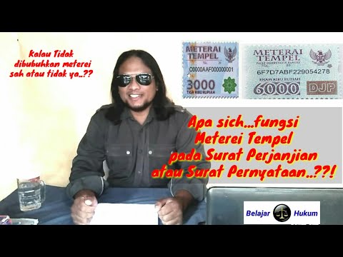 Video: Apa sebenarnya surat pernyataan itu?