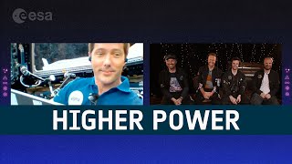 Higher Power in space | Thomas Pesquet & Coldplay