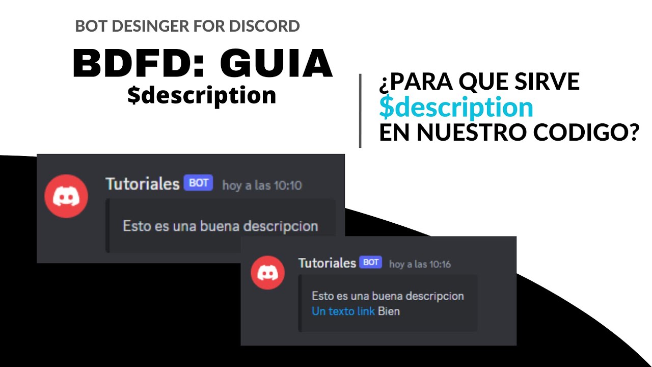 Bdfd Script BDFD: Guia | Comando: $description | ¡¿Para que sirve?! - YouTube