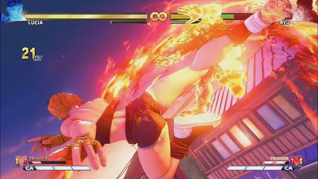 SFV lucia crush counter combo