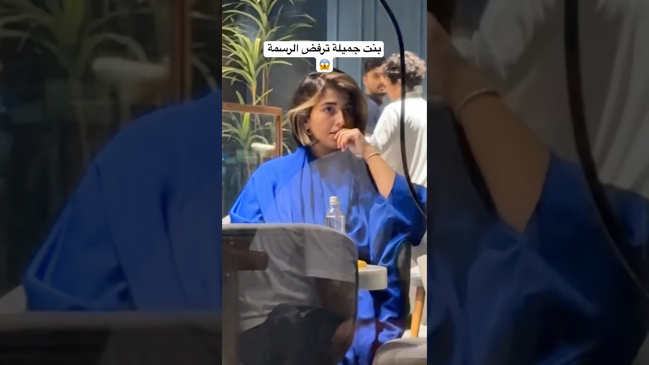 رسمتها _مين هذي البنت 😬🤣 #art #youtube