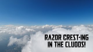 The Razor Crest amongst the clouds - fares pretty good up there!!!