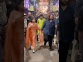 Anant Ambani and Radhika Merchant visit Lalbaugcha Raja! 🙏✨ #Ambani #LalbaugchaRaja #radhikaanant
