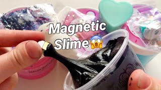 Magnetic Slime! Etsy Slime Review RiseNSlimeCo