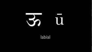 How to Pronounce the Sanskrit Alphabet 1: Vowels screenshot 1