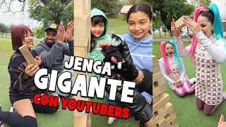 🔥 RETO JENGA GIGANTE vs YOUTUBERS 🤯 #juego #humor #youtubers #challenge #reto #parati #colab #adaneo by Marcianito y Yoshi 197,005 views 2 months ago 3 minutes, 11 seconds