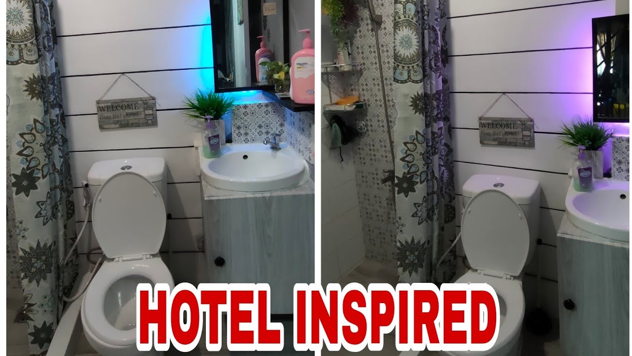 MY HOTEL INSPIRED BATHROOM DESIGNED BY ME JhweN Mabz YouTube