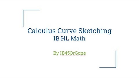 Calculus Curve Sketching: HL Math Exam Practice