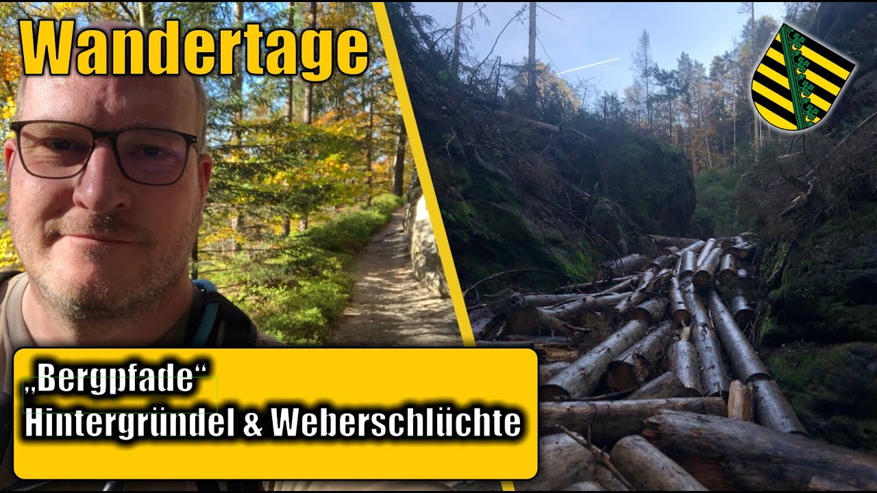 Bergpfade Hintergründel & Weberschlüchte | WAS IST DA LOS?| Sächsische Schweiz | Sachsen | S6 F3