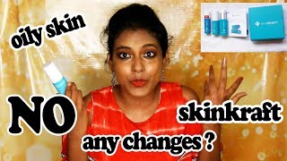 Skinkraft Update After Using For 1 Month | Best Products for Oily Skin? | It worked or not?