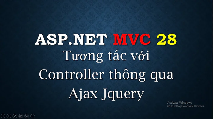 ASP.NET MVC -  #28: Cách gọi AJAX trong ASP.NET MVC | AJAX call in ASP.NET MVC | TEDU