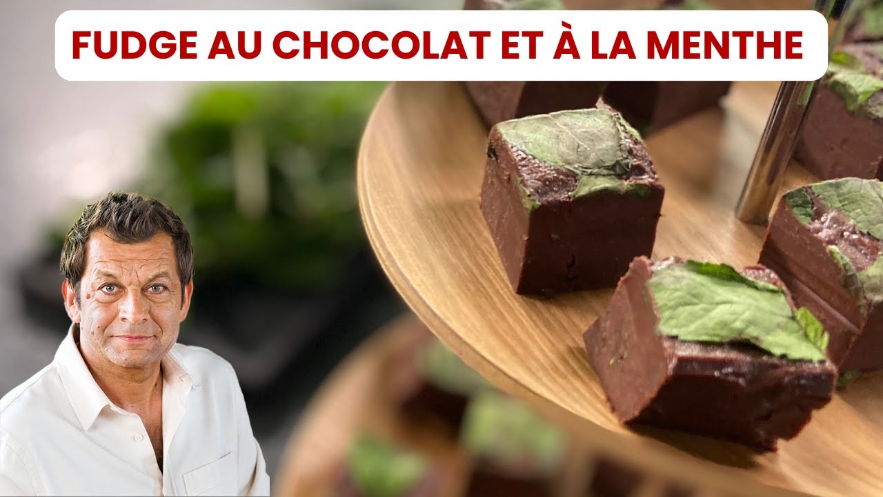 FUDGE AU CHOCOLAT ET  LA MENTHE de Laurent Mariotte