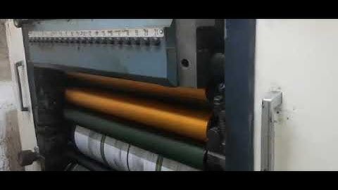 Komori Lithrone 426 Four Colour Offset Printing Machine