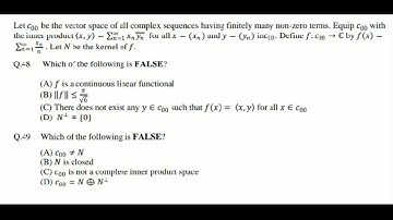 GATE 2013 MATHEMATICS Q.48 (Option C) (from Functional Analysis)