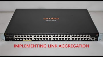 Aruba Networks Link Aggregation