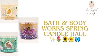 Bath &amp; Body Works Spring Candle Haul 2026 | New Candles &amp; Accessories ✨🌻🌷🌼💖