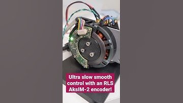 Ultra slow smooth control with moteus and an RLS AksIM-2 encoder
