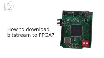 Download bitstream to Intel Max10 FPGA [EN]
