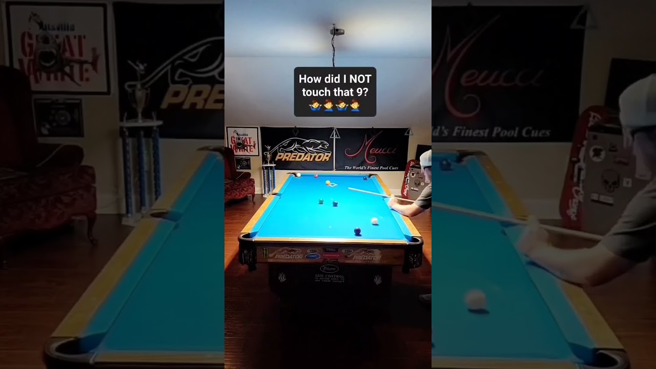 Image of video the #poolplayer #bestpoolplayer #billiardsgame #9ball #kickshots #billiards #sports #pool #subscribe #rm 18
