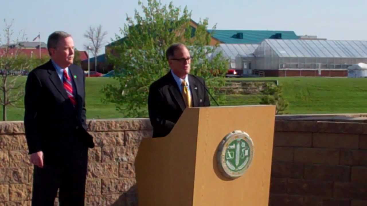 dakota meyer Campus Community Partner flag-raising