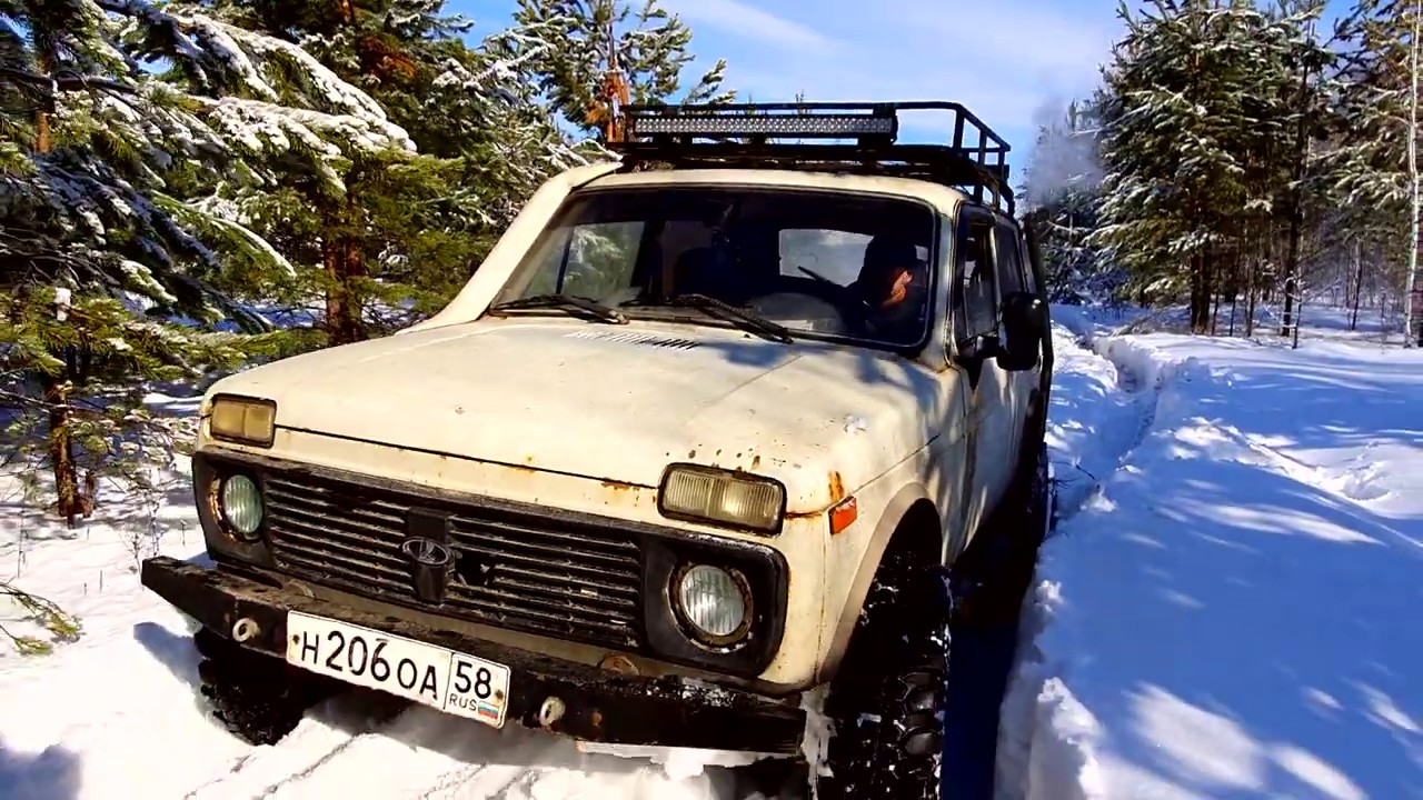 ПОКАТУХИ с НАШИМИ ДРУЗЬЯМИ из г. ПЕНЗА,бойня vs НИВа,MITSUBISHI PAJERO ...