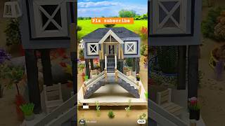 How to make Incredible Mini House with mini bricks/tiny house #miniature #diy