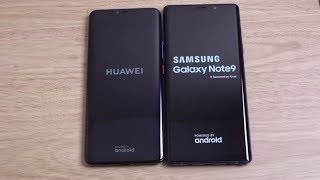 Huawei Mate 20 Pro vs Samsung Galaxy Note 9 - Speed Test!