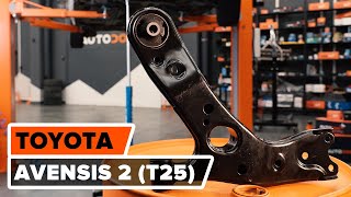 Video tutorial per Toyota Avensis t25 Sedan - riparazioni fai da te per permettere il corretto funzionamento della Sua auto