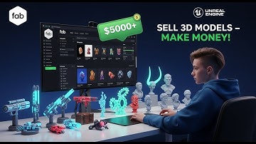 Hoe je in 2025 geld kunt verdienen op de Unreal Engine Fab Marketplace | Verkoop 3D-modellen en v...