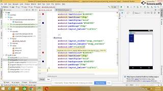 Learn how to Create and Design a Button in Android Studio (Tutorial)