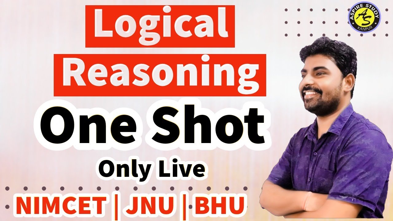 NIMCET Logical Reasoning (LR) One Shot Practice & Revision - YouTube