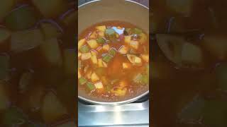 আলু ডাটা দিয়ে বিফ কারি | Beef Curry Potato and Green Amaranth youtubeshorts shorts viral