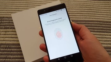 Huawei P9: fingerprint sensor overview