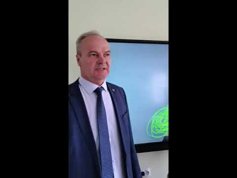 Видео-обзор аудитории в АГАУ, после проведенного ремонта.