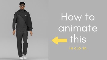 How to animate in clo3d | Clo 3d Animation tutorial step by step