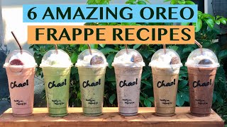 OREO FRAPPE COLLECTION: ALL-TIME FAVOURITES AND BESTSELLERS