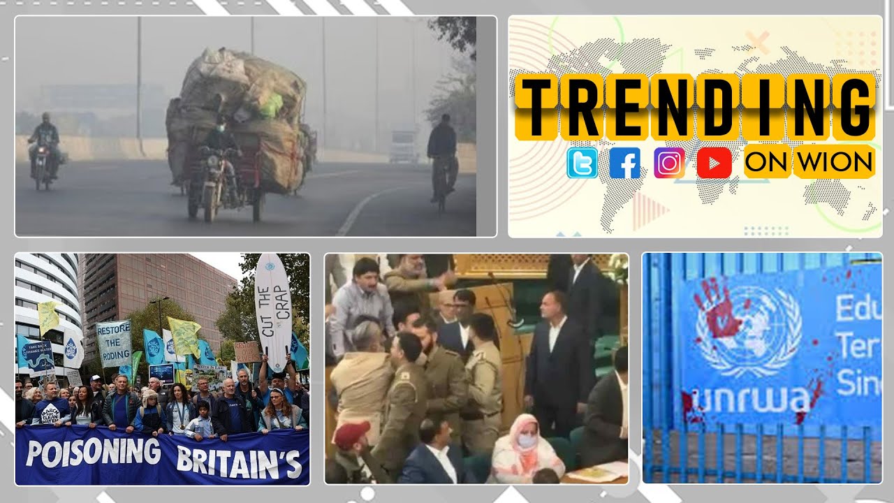 Pakistan Blames India for Rising Air Pollution| Protest in London to Clean Up Oceans| WION Trending