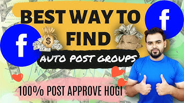 100% Post Approval Facebook Group🤑😍 | Find Facebook Auto Approval Group | Facebook Group