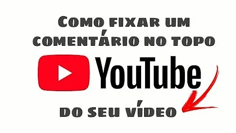 Como fixar o próprio comentário?