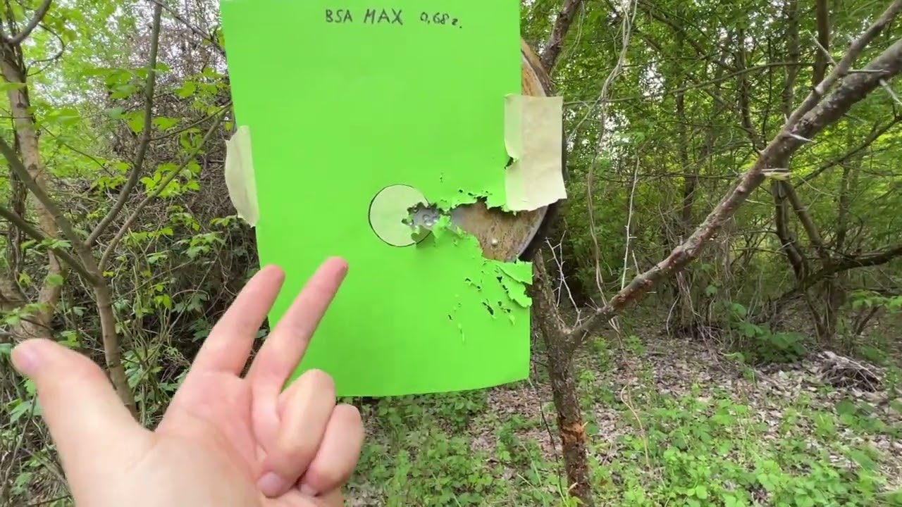 Тест пуль BSA MAX 0.68 грамм кал. 4.5мм