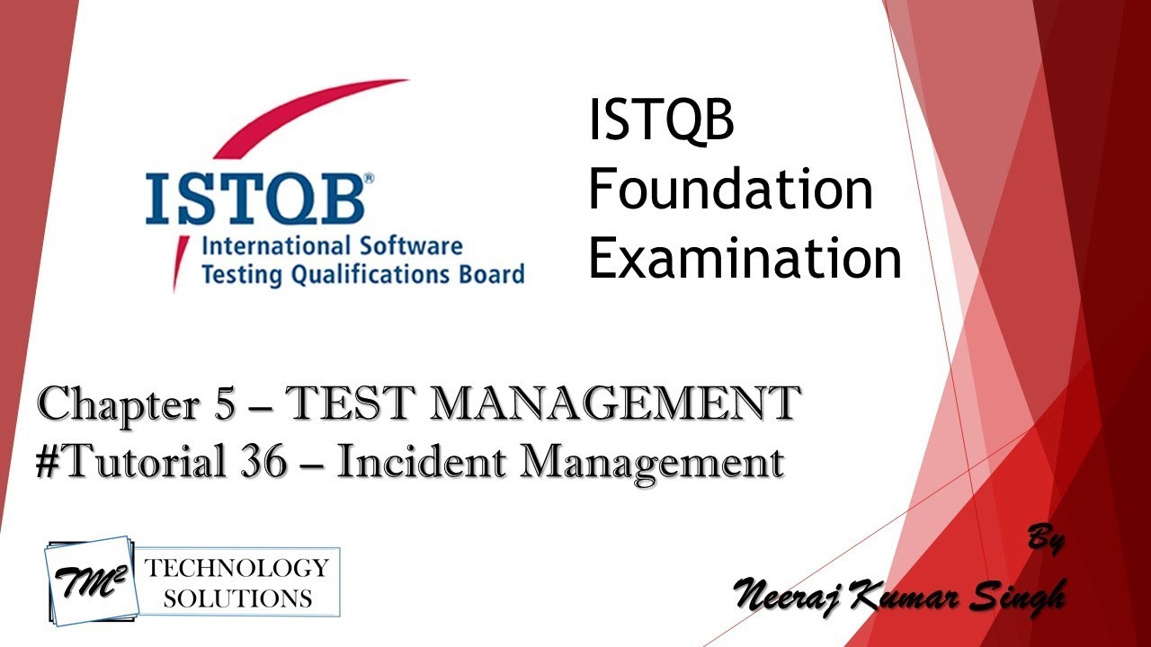 Istqb Foundation Level Certification 2011 5 6 Incident Management