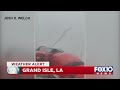 Hurricane Ida: Grand Isle video from Josh Welch