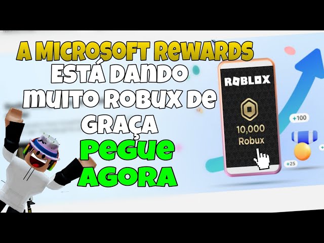 VOLTOU!! Como Conseguir Mais de 100 Robux Grátis Com Microsoft