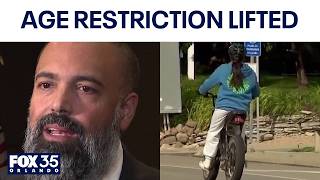 Deltona e-bike age restriction lifted