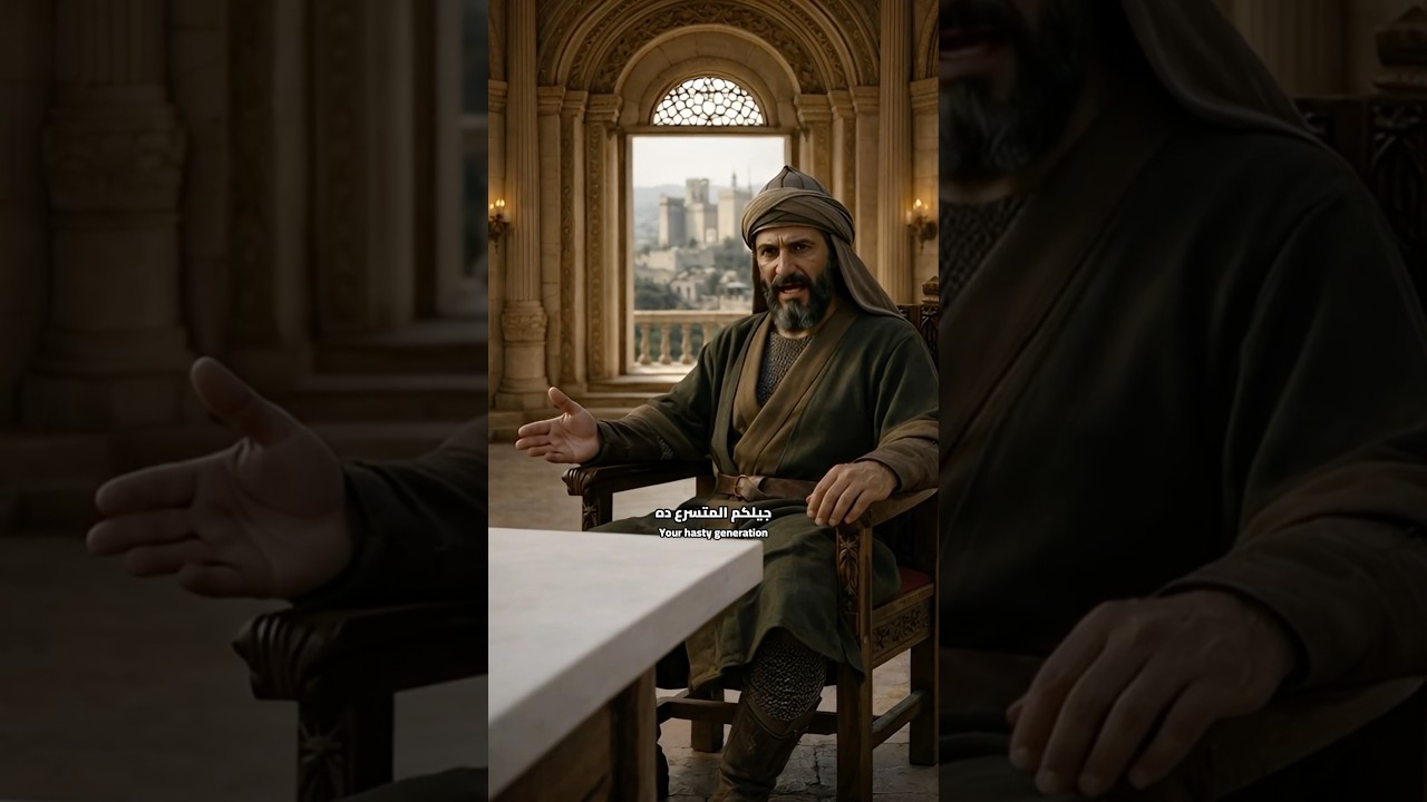 حوار مع صلاح الدين الأيوبي 😳Dialogue with Salah al-Din al-Ayoubi