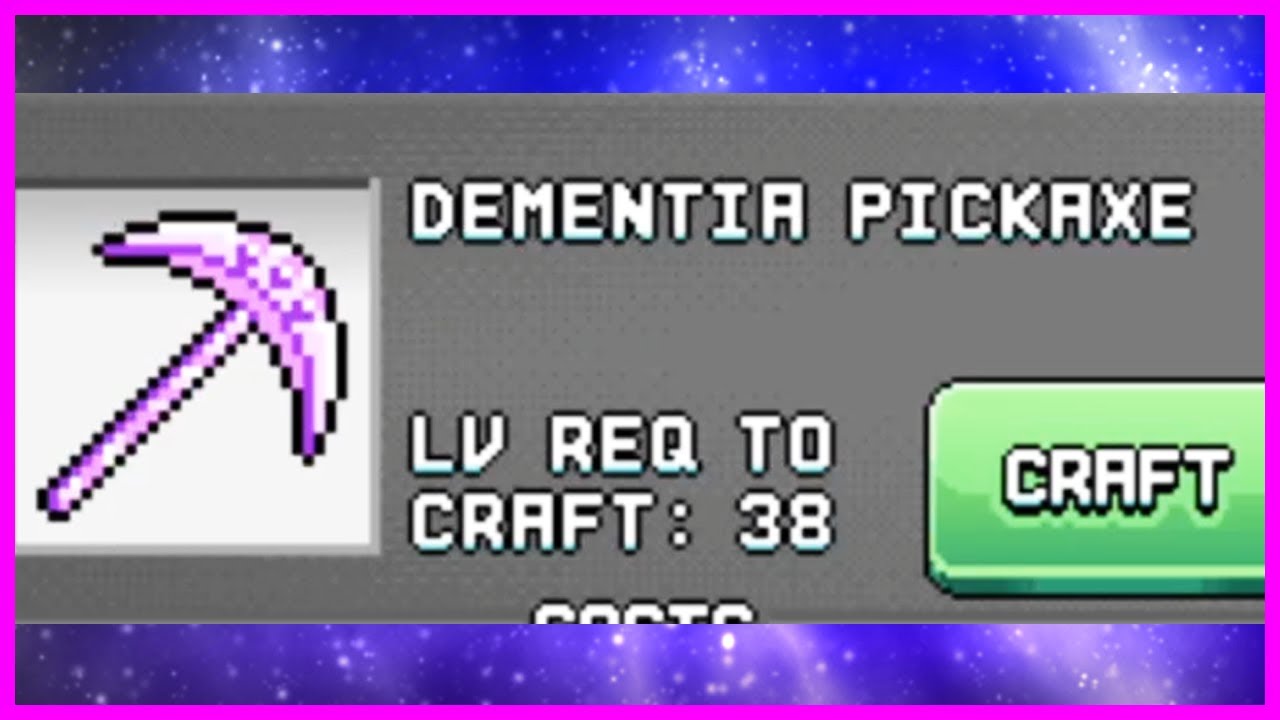 Idleon Dementia Pickaxe! Serious Mining Efficiency! YouTube