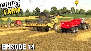 BONUS STRAW FROM THIS OAT HARVEST CONTRACT Court Farm Country Park FS22 Ep 14