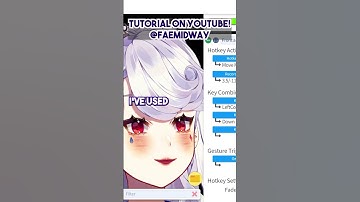 How to HOTKEY MOVE Vtube Model in VTube Studio #vtuber